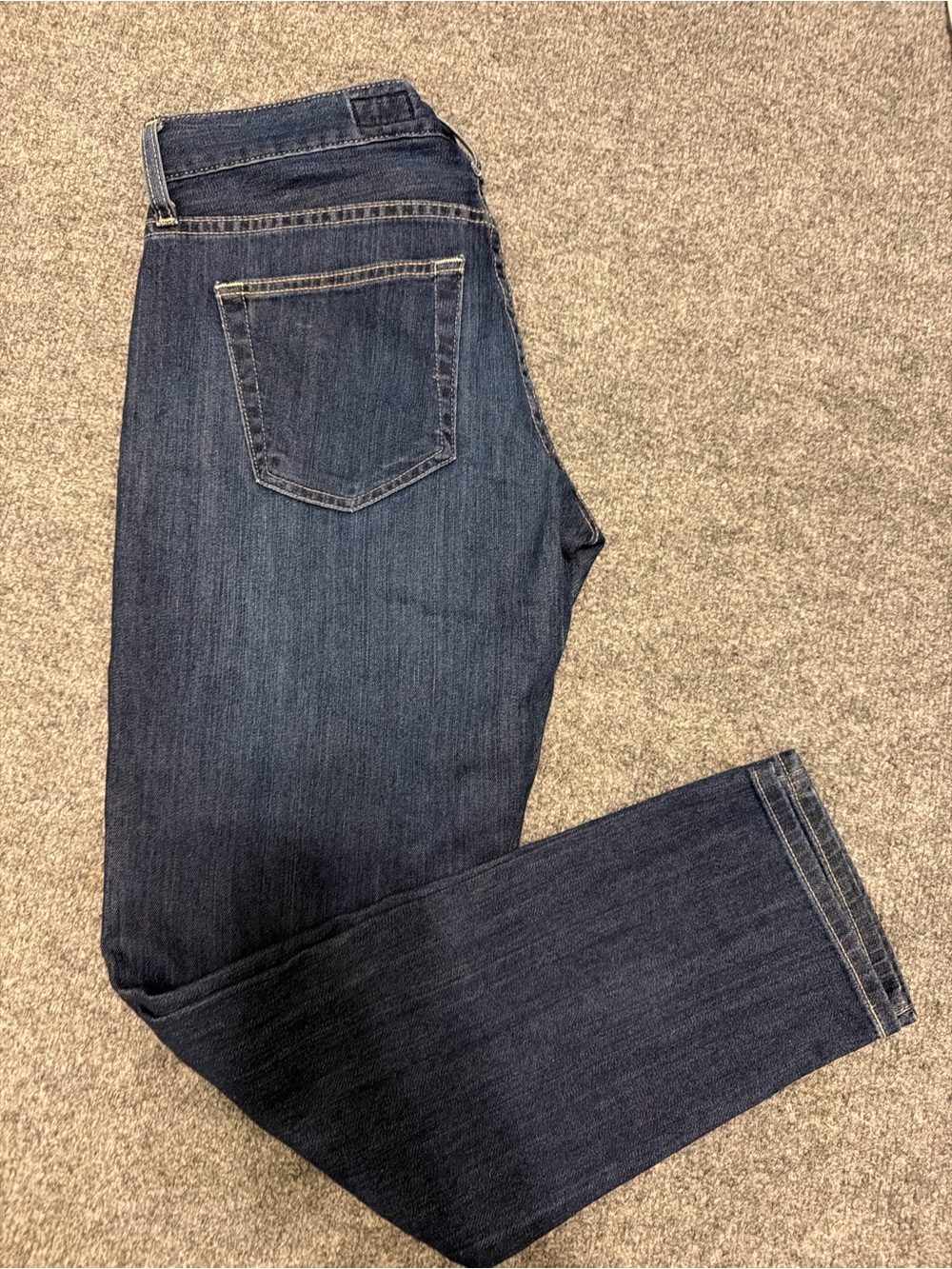 Women’s Dark Blue Straight-Leg Jeans